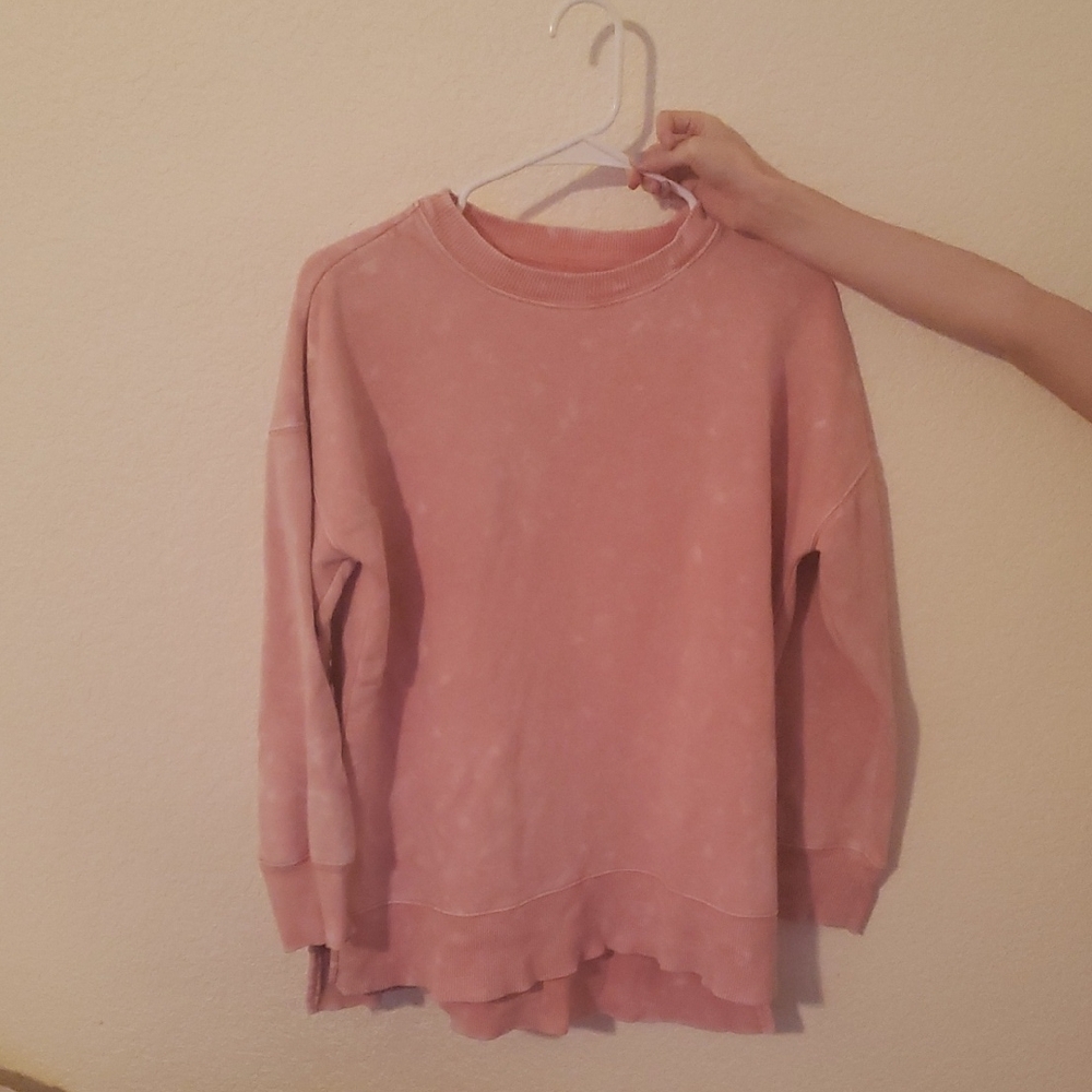 SO Coral Lounge Sweatshirt